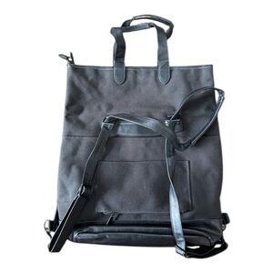 BÉIS Convertible Backpack – Black